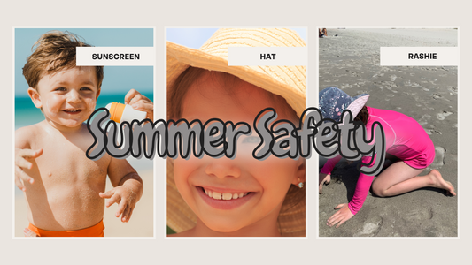 SUMMER SAFETY: Sunscreen, Hat and Rashie